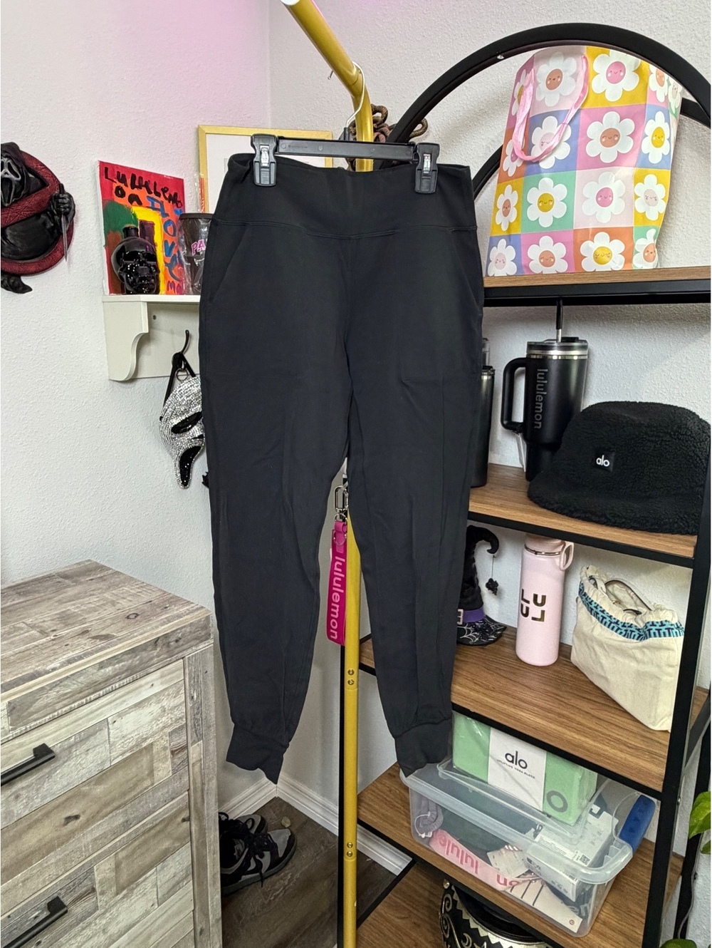 Lululemon Align Joggers Black Size 8 EUC